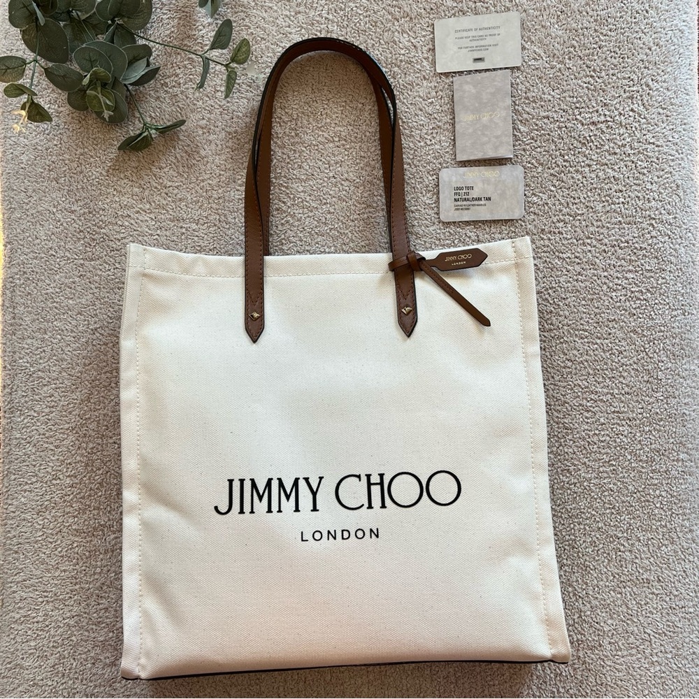 Jimmy Choo canvas tote bag - Picture 15 of 16